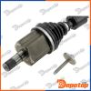 Demi-Arbre de Transmission ATM gauche pour VOLVO | NPW-VV-139, 36000439